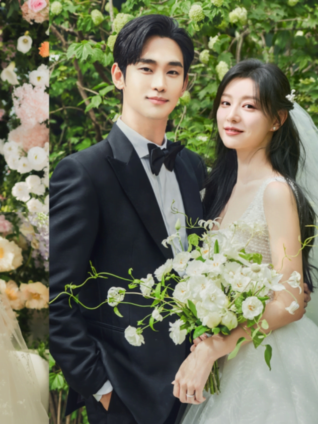 Kim Soo Hyun and Kim Ji Won’s Wedding Pictorial Revealed for tvN’s ‘Queen of Tears’ Premiere
